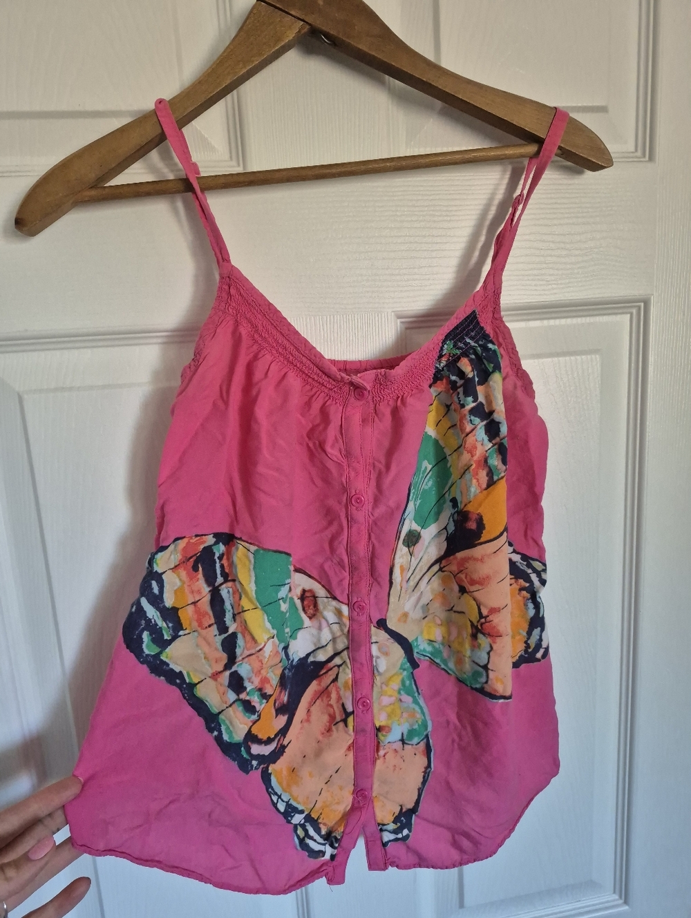 Y2K Vintage Old Navy Butterfly-Print Swing Tank
